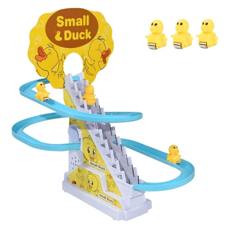 Electric Duck Climbing Stairs Toy