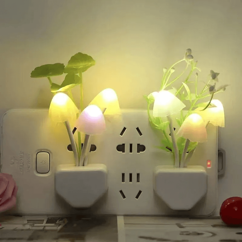 Mushroom Night Light | 7-Color Changing LED Sensor Lamp