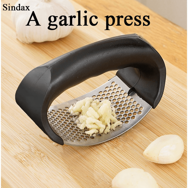 Stainless Steel Garlic Crusher