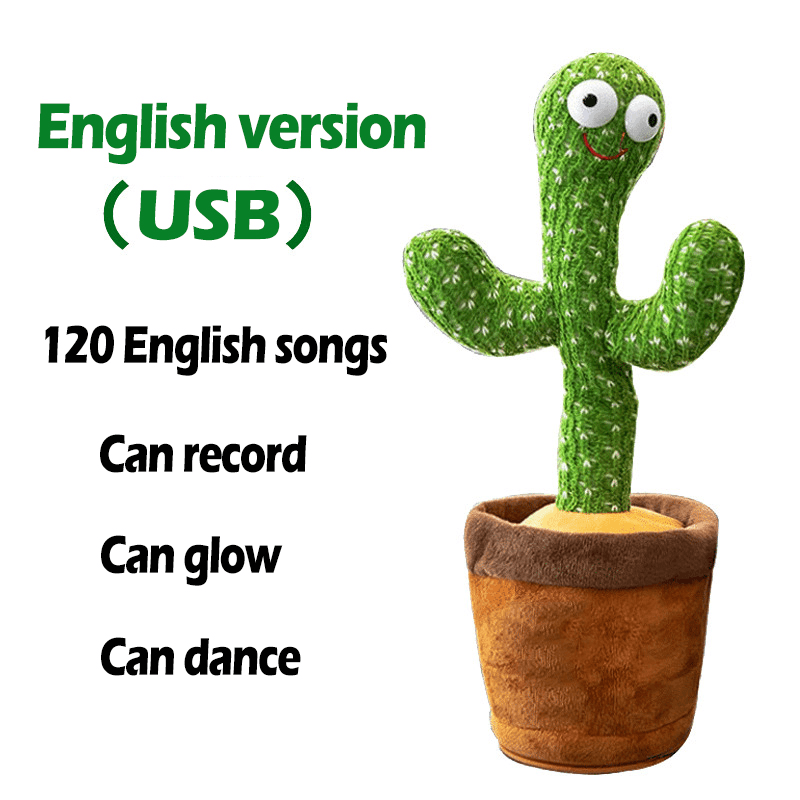 Dancing Cactus Rechargeable Toy