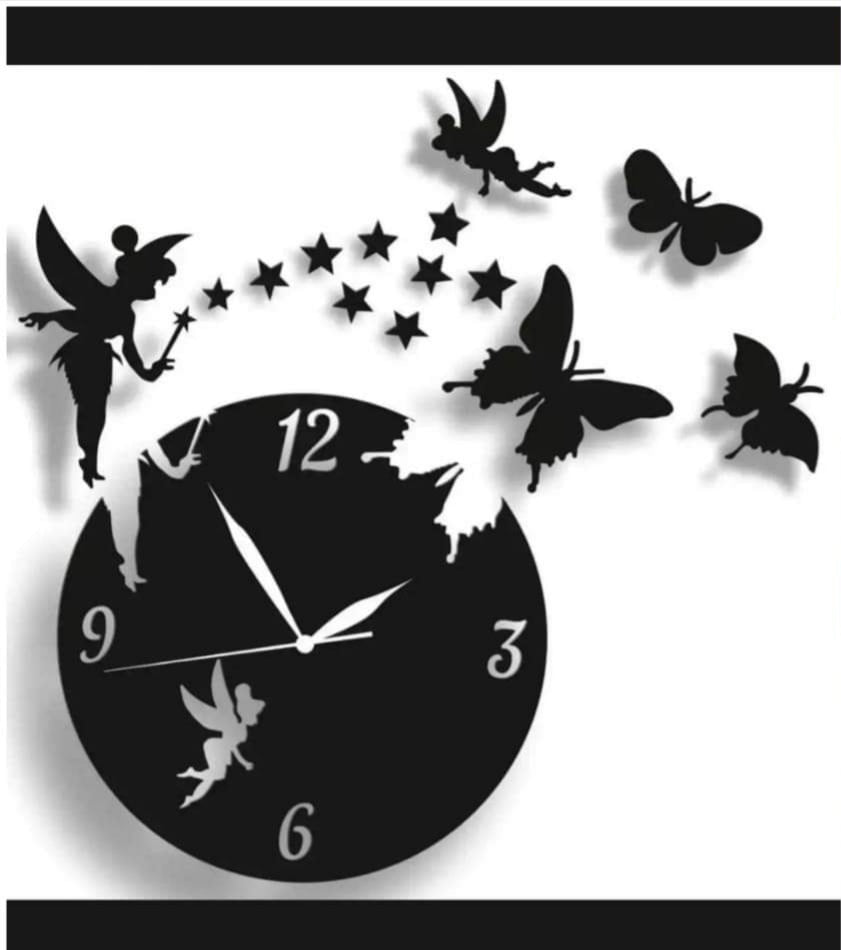 Home Decor Wall Clock Acrylic