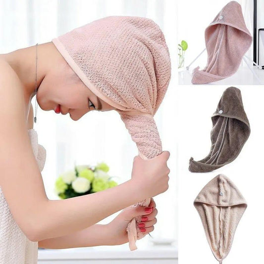 Hair Dryer Cap Towel – Hair Wrap Towel