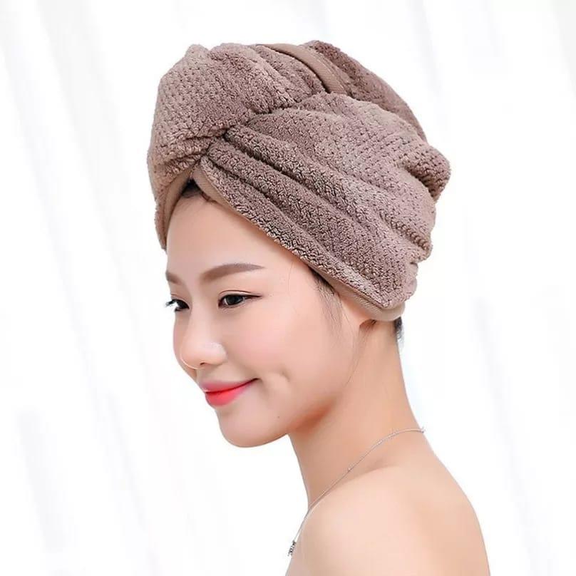 Hair Dryer Cap Towel – Hair Wrap Towel