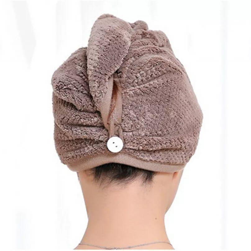 Hair Dryer Cap Towel – Hair Wrap Towel