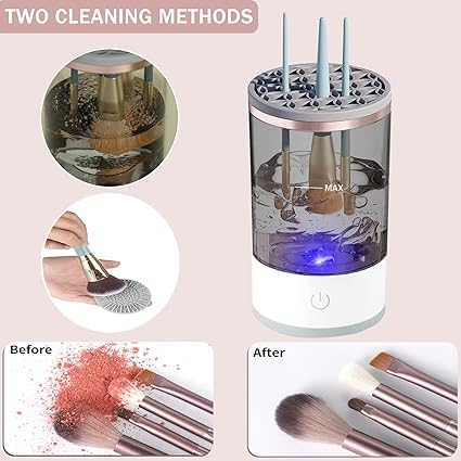 3-in-1 Electric Makeup Brush Cleaner & Drying Rack