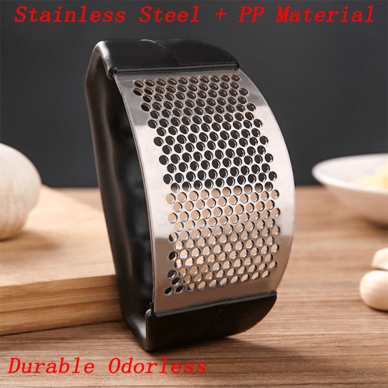 Stainless Steel Garlic Crusher