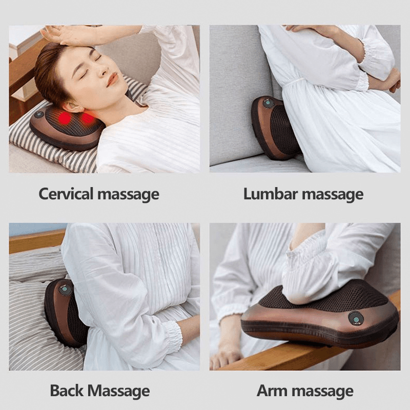 Head & Neck Deep Massage Pillow