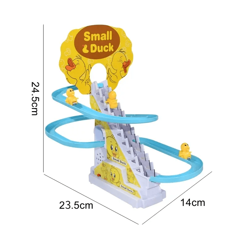 Electric Duck Climbing Stairs Toy