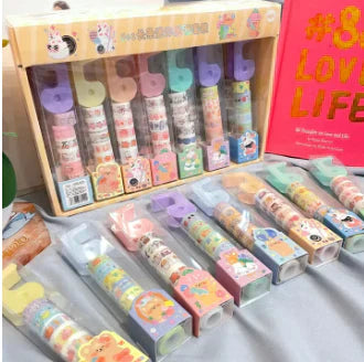 Sanrio 8-in-1 Mini Washi Tape Set with Free Dispenser