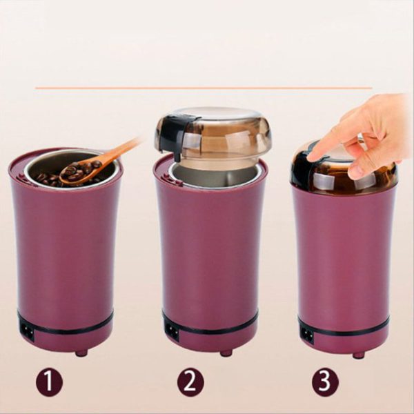 Versatile Stainless Steel Electric Coffee Grinder