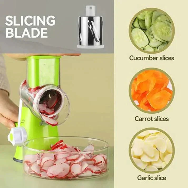 Multifunctional Manual Rotary Vegetable Cutter