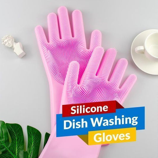 Silicon Washing Gloves