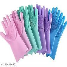 Silicone Dish Washing Gloves