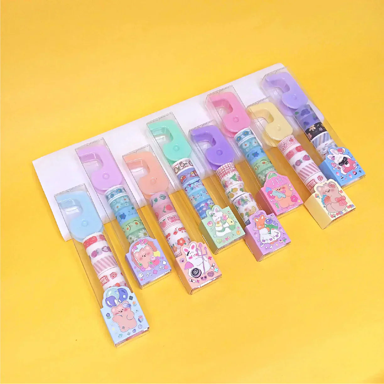 Sanrio 8-in-1 Mini Washi Tape Set with Free Dispenser