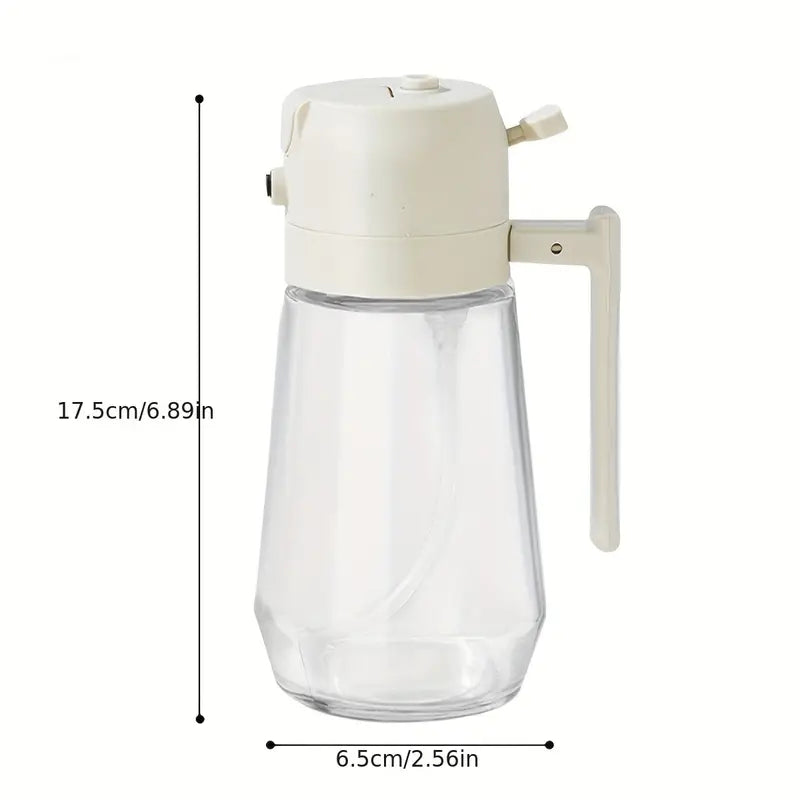 2-in-1 Oil Kettle & Spray Bottle 450ml