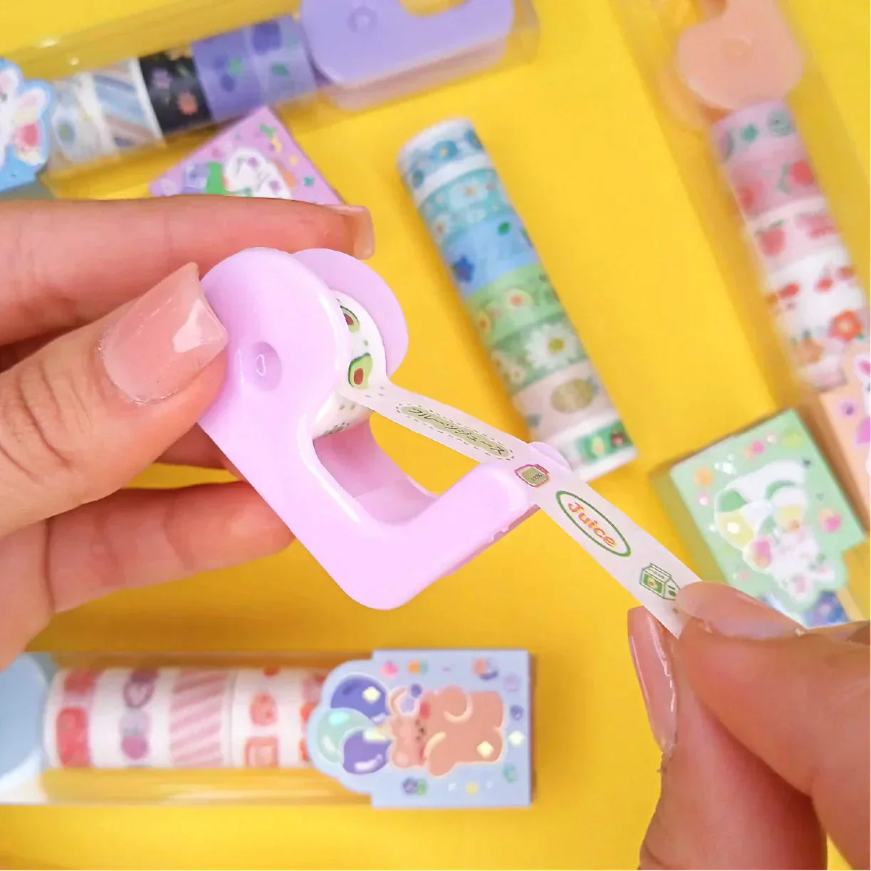 Sanrio 8-in-1 Mini Washi Tape Set with Free Dispenser