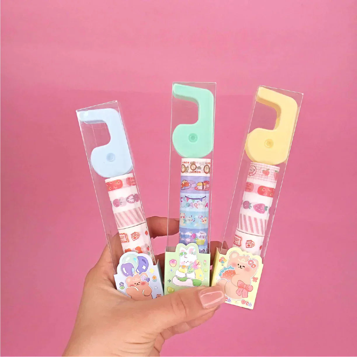 Sanrio 8-in-1 Mini Washi Tape Set with Free Dispenser